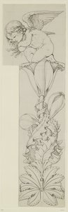 Genius of the Lily (right wing) by Philipp Otto Runge